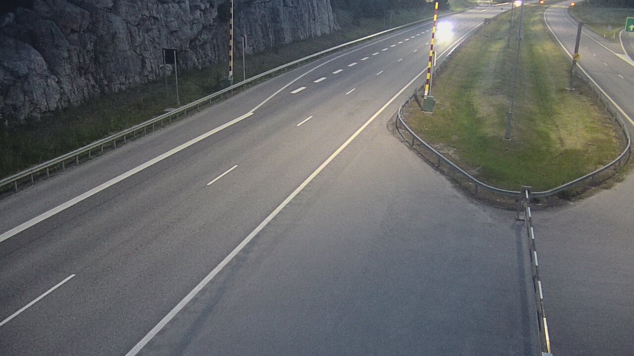 Kelikamerat Kuva Tie 1 Salo, Isokylän tunneli, puomi itä, Salo, Varsinais-Suomi