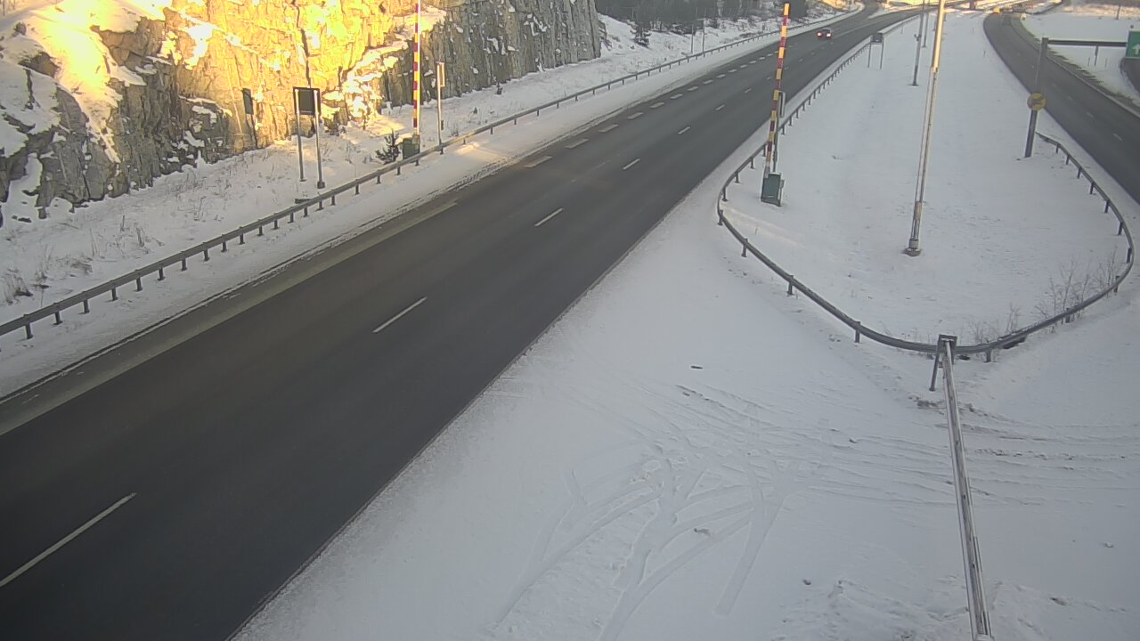 Weather Camera Image Road 1 Salo, Isokylä tunneli, boom east, Salo, Varsinais-Suomi