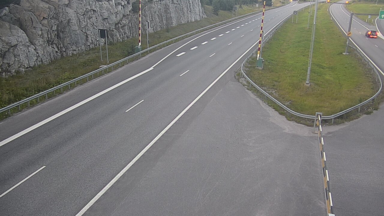 Kelikamerat Kuva Tie 1 Salo, Isokylän tunneli, puomi itä, Salo, Varsinais-Suomi