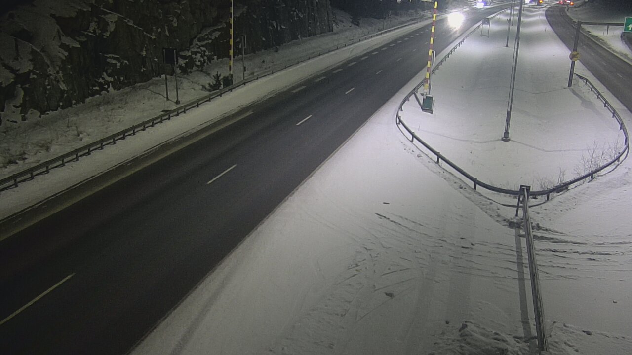 Weather Camera Image Road 1 Salo, Isokylä tunneli, boom east, Salo, Varsinais-Suomi