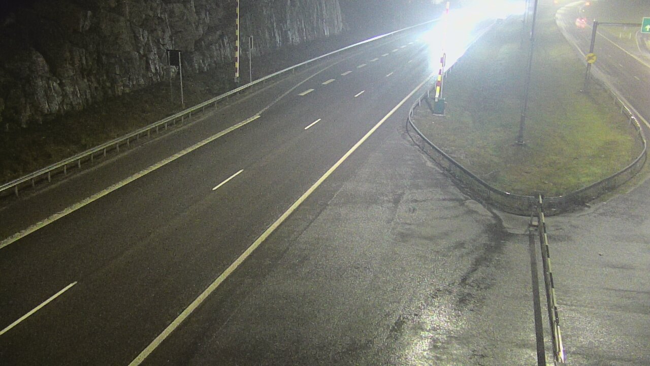 Weather Camera Image Väg 1 Salo, Isokylän tunneli, bom öst, Salo, Varsinais-Suomi