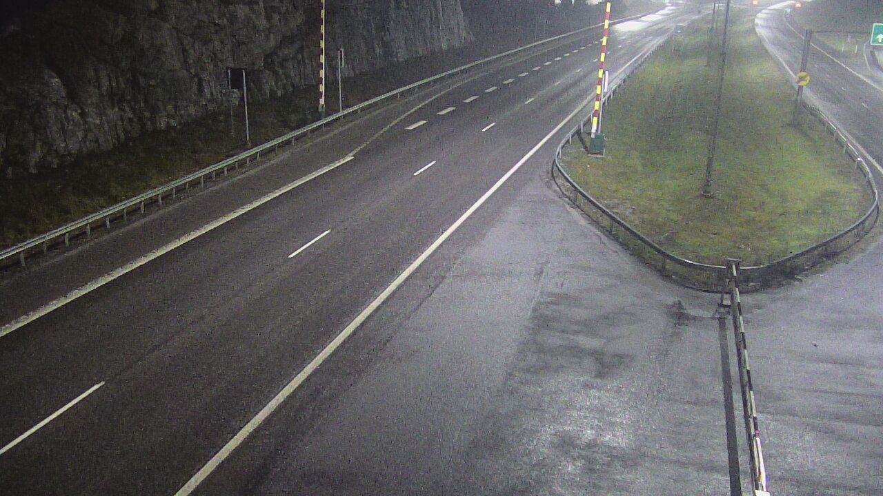 Weather Camera Image Väg 1 Salo, Isokylän tunneli, bom öst, Salo, Varsinais-Suomi