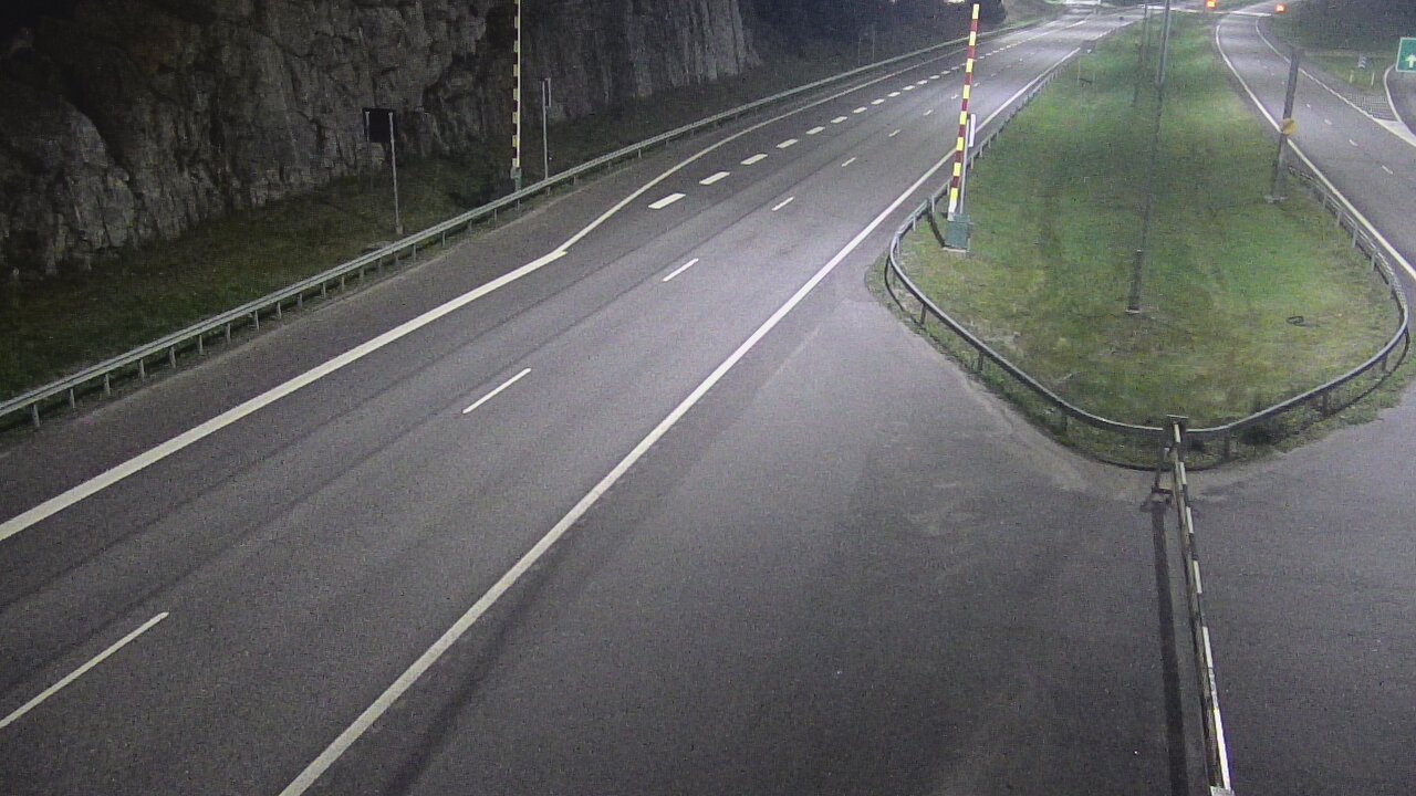 Kelikamerat Kuva Tie 1 Salo, Isokylän tunneli, puomi itä, Salo, Varsinais-Suomi