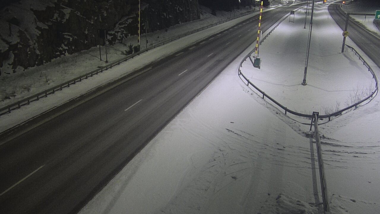 Kelikamerat Kuva Tie 1 Salo, Isokylän tunneli, puomi itä, Salo, Varsinais-Suomi