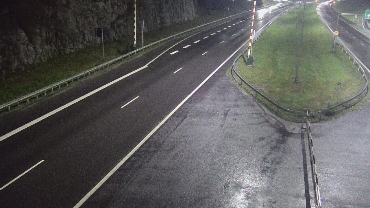 Kelikamerat Kuva Tie 1 Salo, Isokylän tunneli, puomi itä, Salo, Varsinais-Suomi