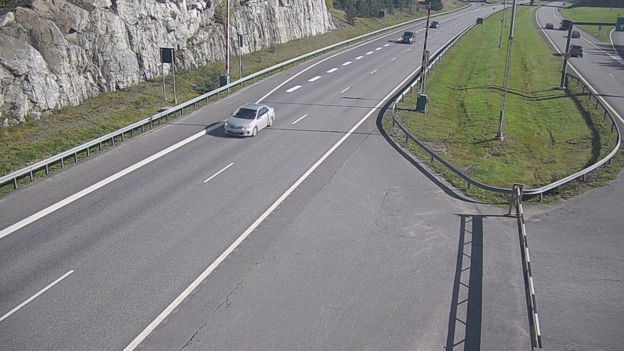 Weather Camera Image Road 1 Salo, Isokylä tunneli, boom east, Salo, Varsinais-Suomi