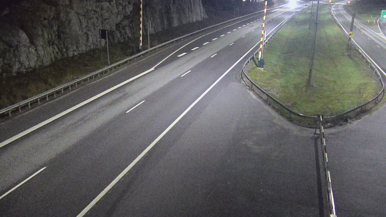 Kelikamerat Kuva Tie 1 Salo, Isokylän tunneli, puomi itä, Salo, Varsinais-Suomi