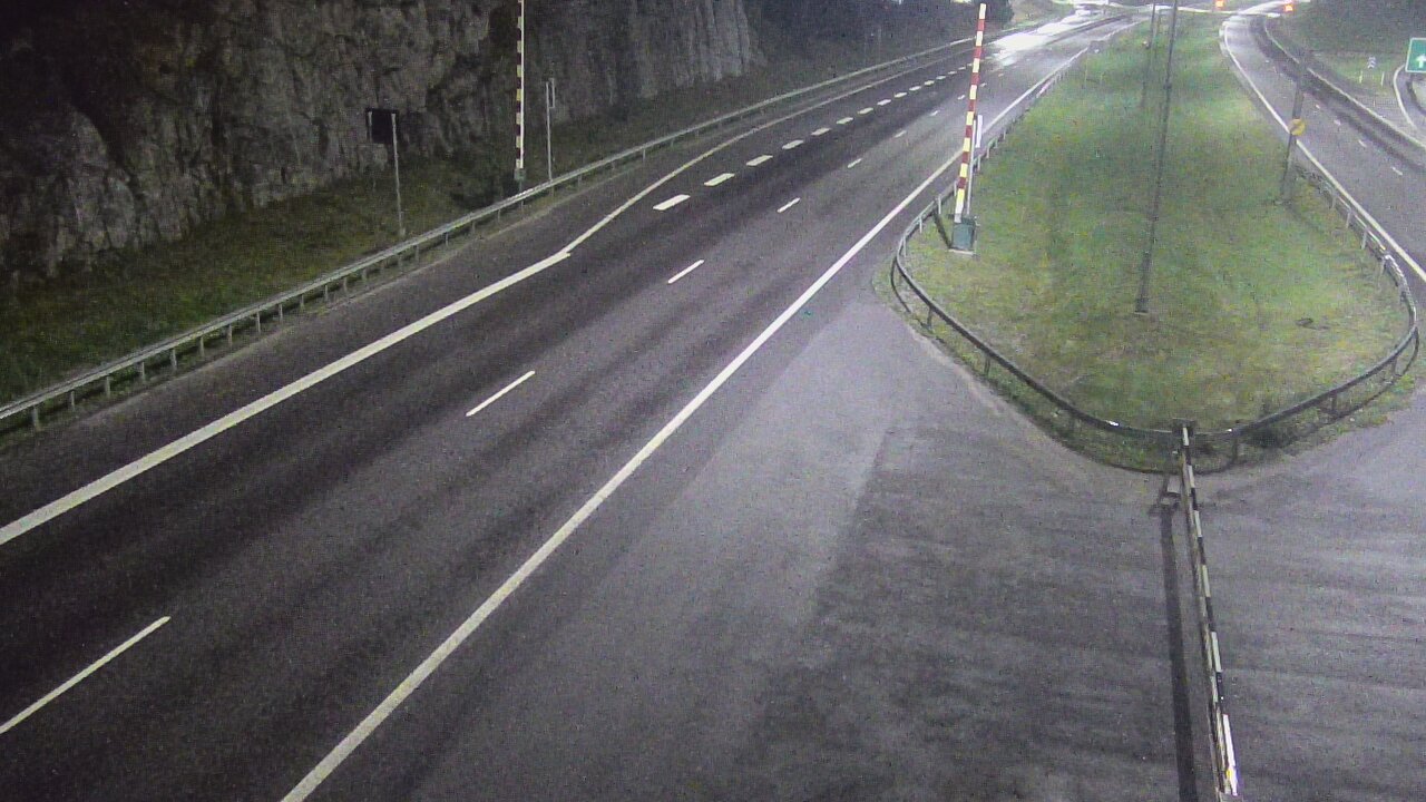 Kelikamerat Kuva Tie 1 Salo, Isokylän tunneli, puomi itä, Salo, Varsinais-Suomi