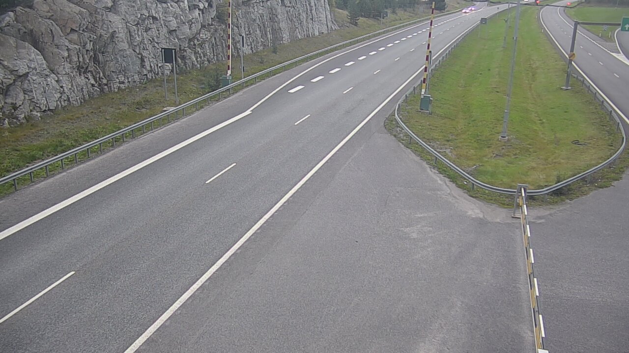 Kelikamerat Kuva Tie 1 Salo, Isokylän tunneli, puomi itä, Salo, Varsinais-Suomi