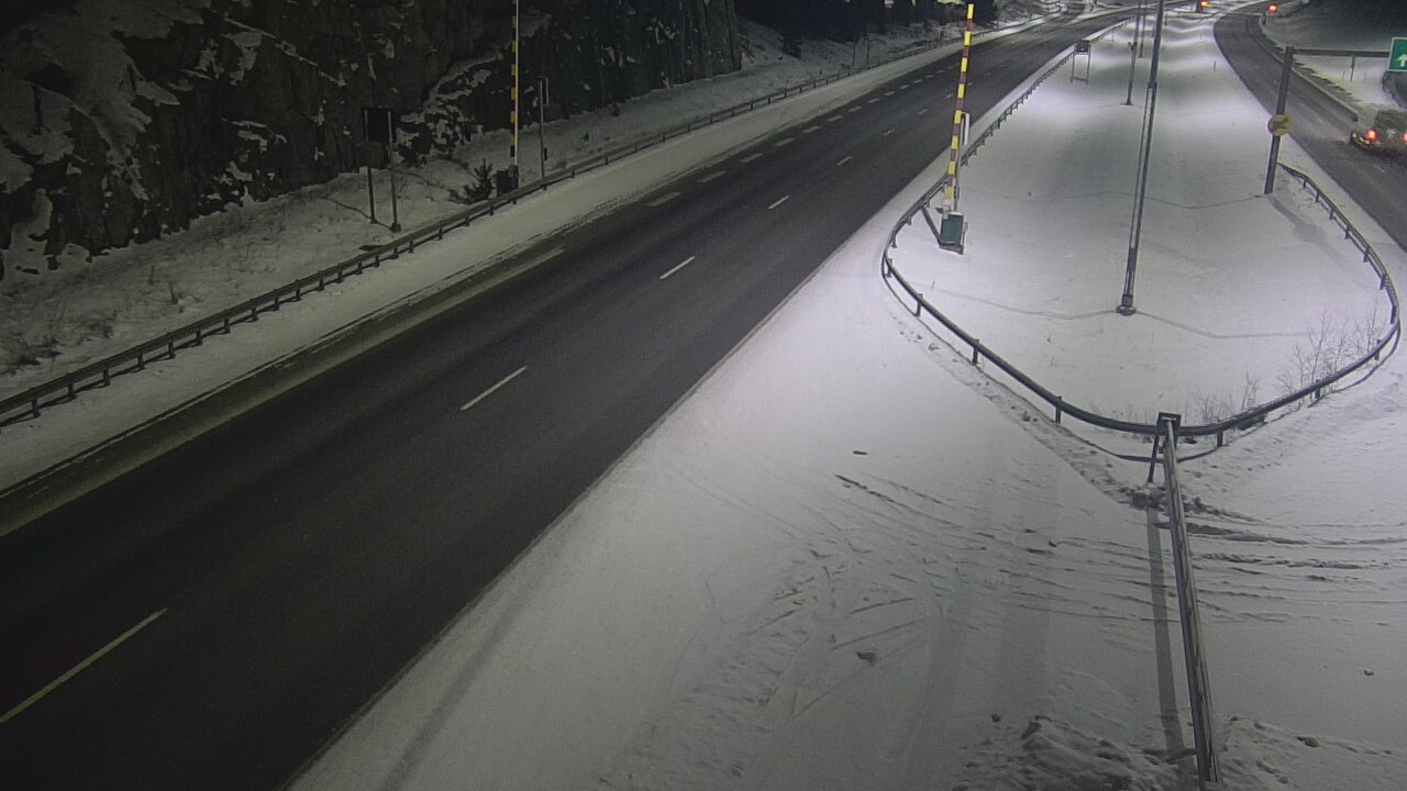 Weather Camera Image Väg 1 Salo, Isokylän tunneli, bom öst, Salo, Varsinais-Suomi