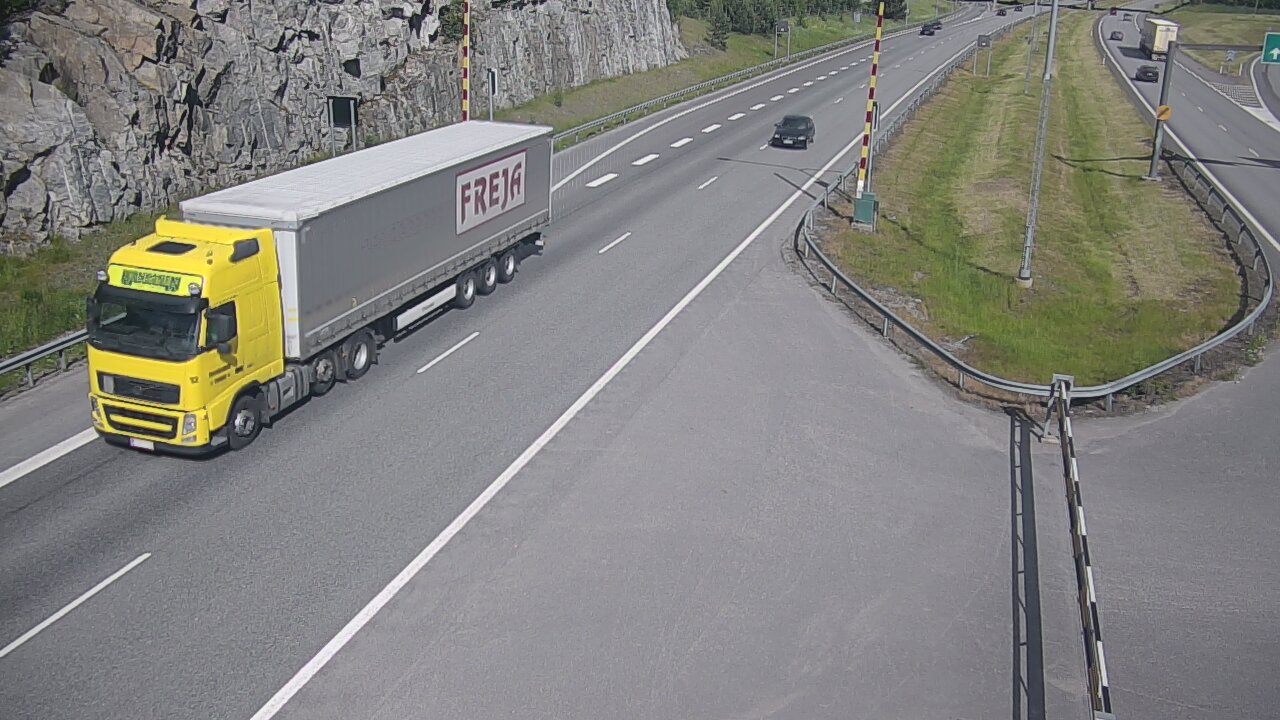 Weather Camera Image Väg 1 Salo, Isokylän tunneli, bom öst, Salo, Varsinais-Suomi