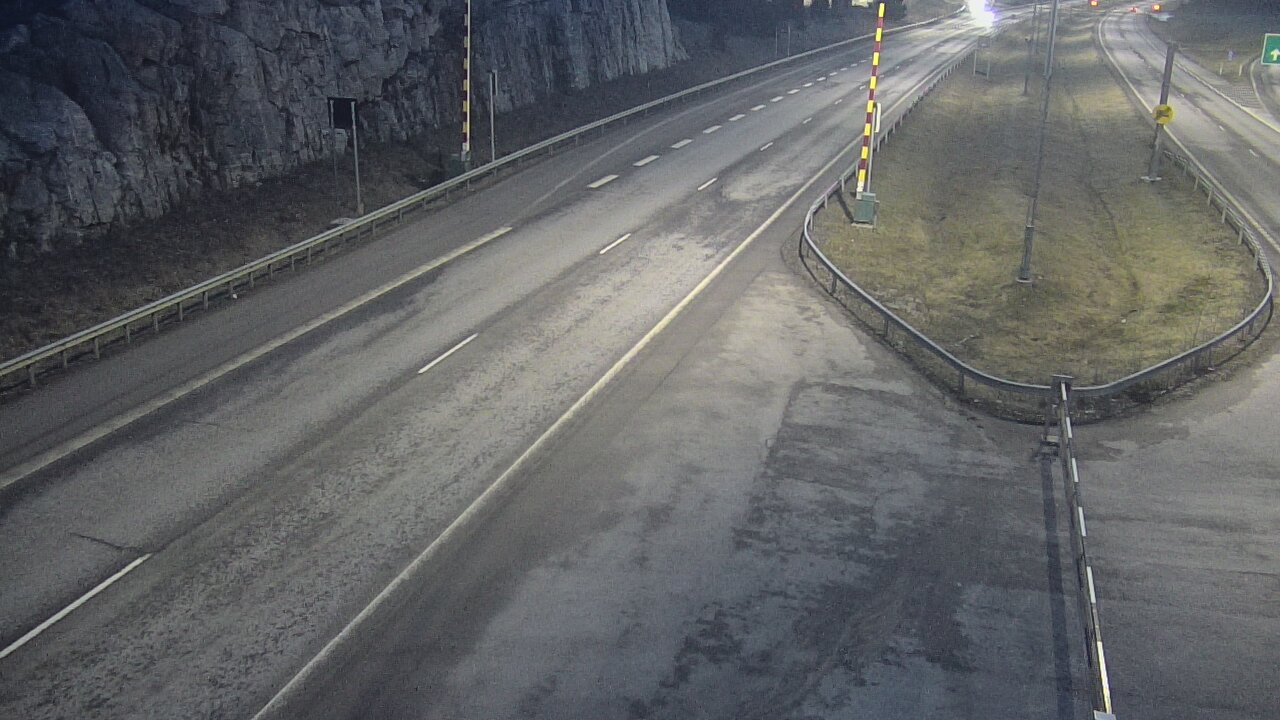Weather Camera Image Road 1 Salo, Isokylä tunneli, boom east, Salo, Varsinais-Suomi