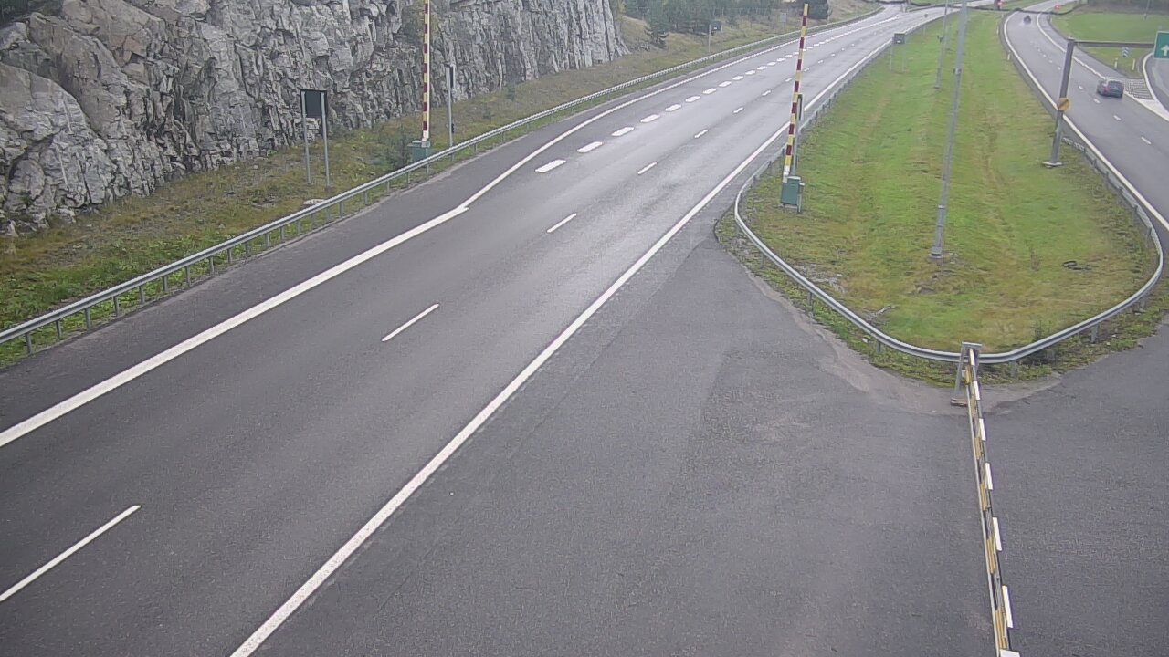 Kelikamerat Kuva Tie 1 Salo, Isokylän tunneli, puomi itä, Salo, Varsinais-Suomi