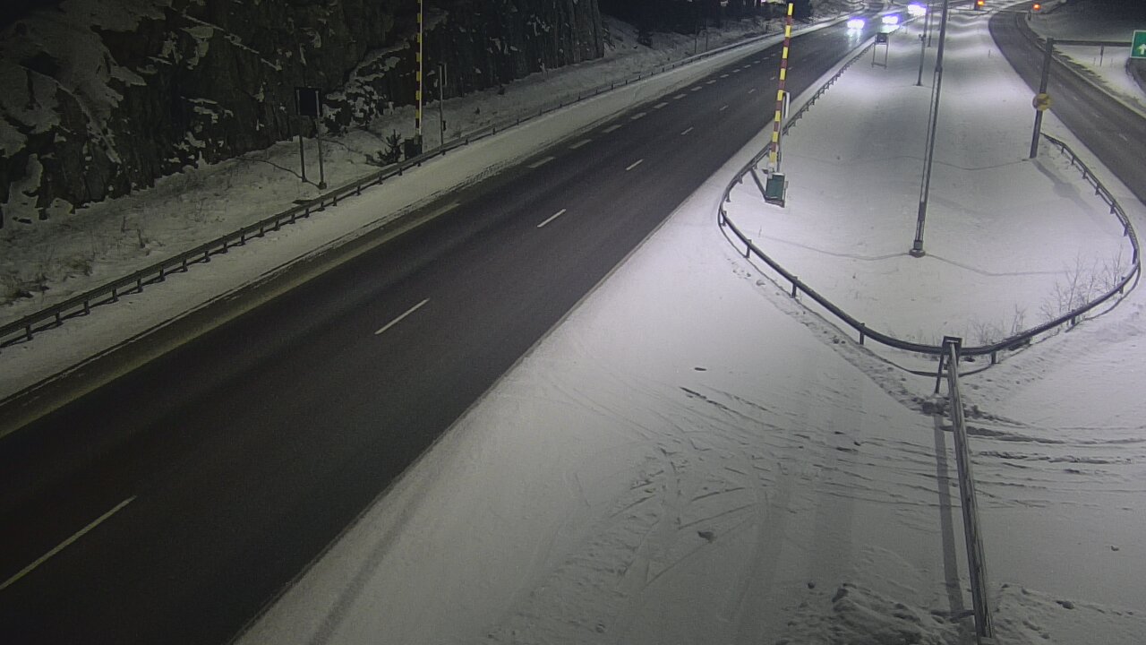 Weather Camera Image Road 1 Salo, Isokylä tunneli, boom east, Salo, Varsinais-Suomi