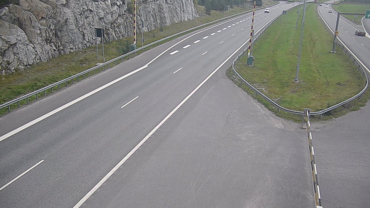 Kelikamerat Kuva Tie 1 Salo, Isokylän tunneli, puomi itä, Salo, Varsinais-Suomi