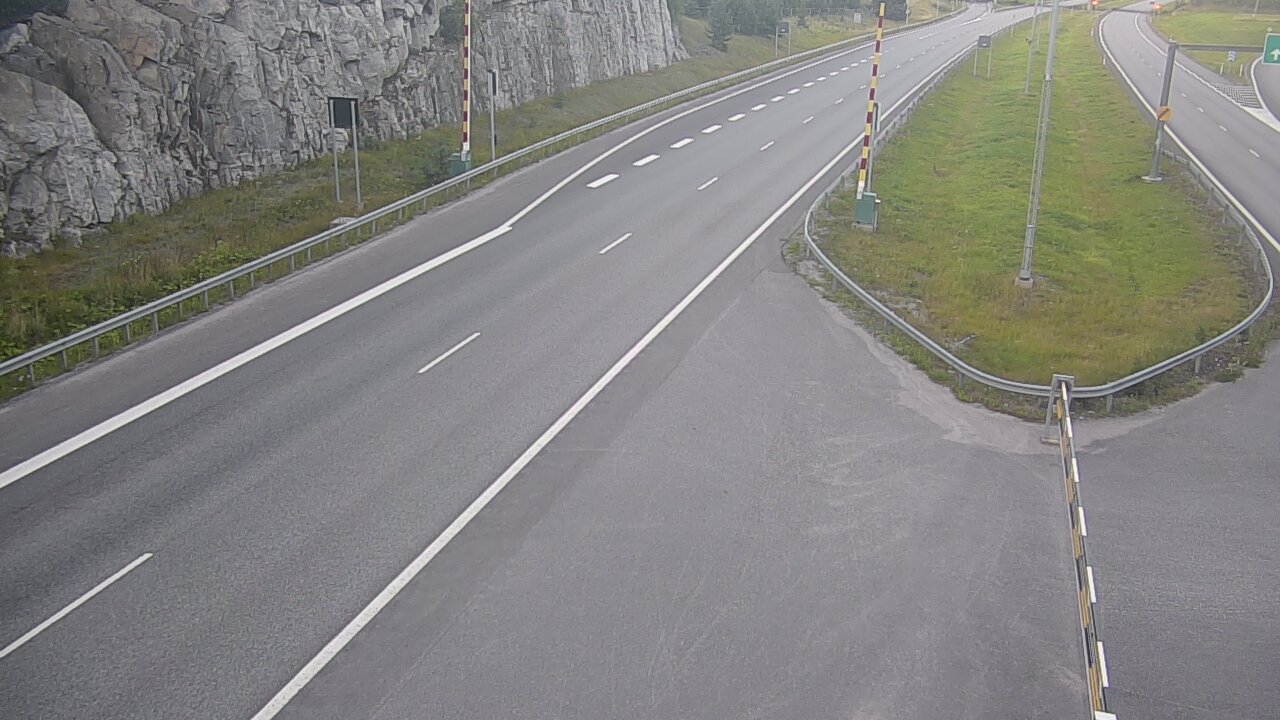 Kelikamerat Kuva Tie 1 Salo, Isokylän tunneli, puomi itä, Salo, Varsinais-Suomi
