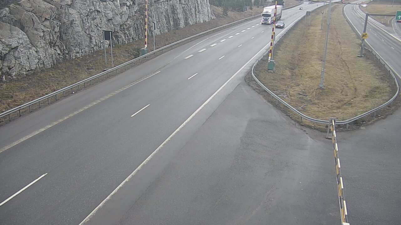 Weather Camera Image Road 1 Salo, Isokylä tunneli, boom east, Salo, Varsinais-Suomi