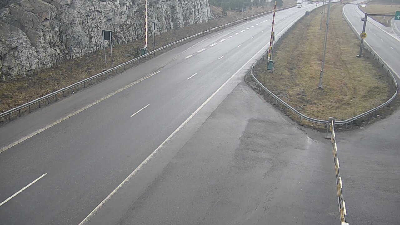 Weather Camera Image Road 1 Salo, Isokylä tunneli, boom east, Salo, Varsinais-Suomi