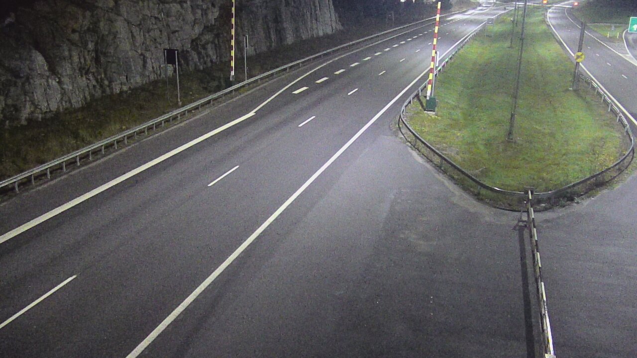 Kelikamerat Kuva Tie 1 Salo, Isokylän tunneli, puomi itä, Salo, Varsinais-Suomi