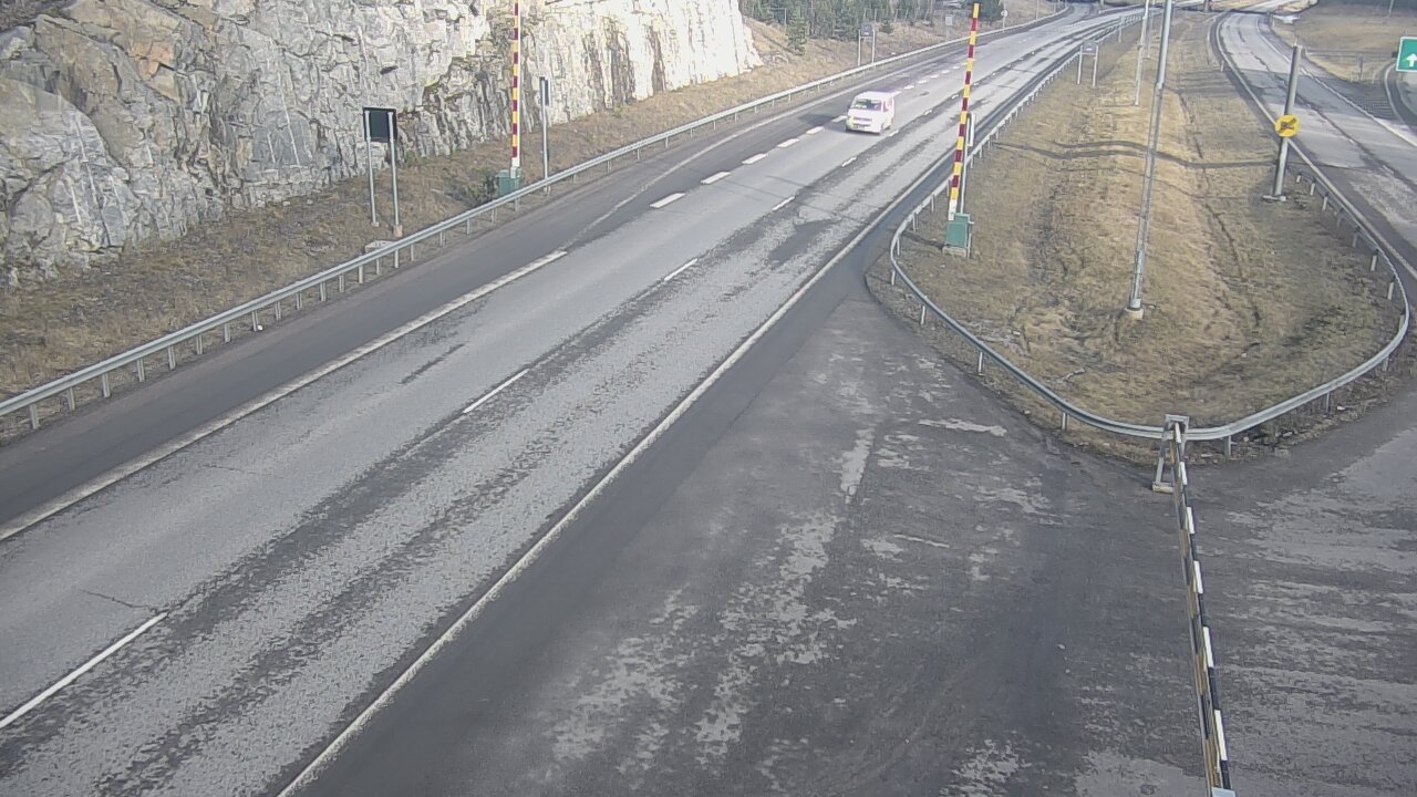 Weather Camera Image Road 1 Salo, Isokylä tunneli, boom east, Salo, Varsinais-Suomi