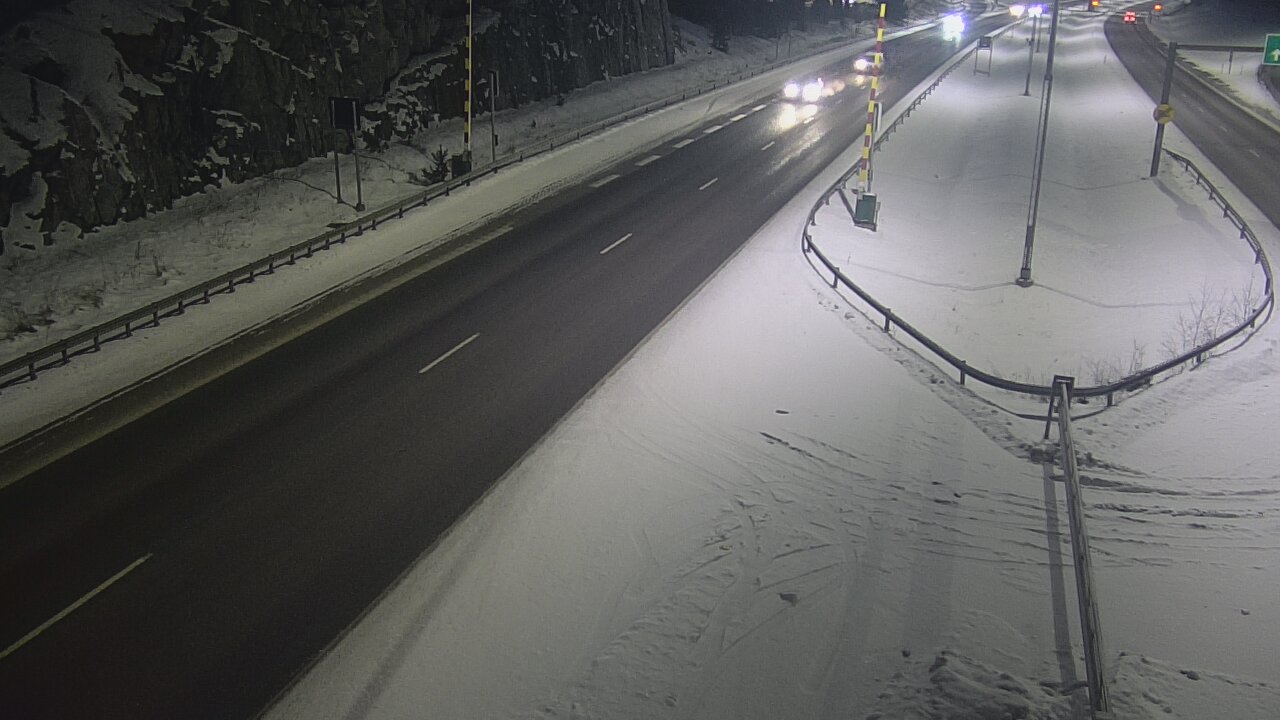 Weather Camera Image Road 1 Salo, Isokylä tunneli, boom east, Salo, Varsinais-Suomi