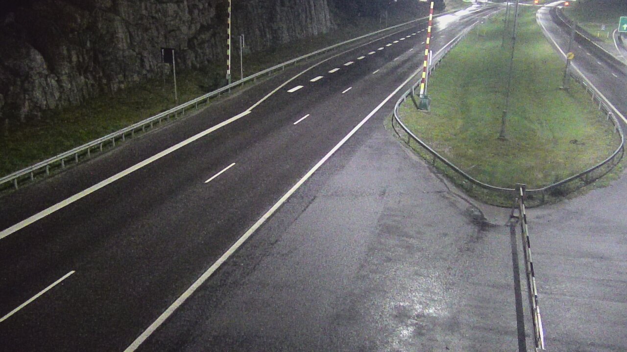 Kelikamerat Kuva Tie 1 Salo, Isokylän tunneli, puomi itä, Salo, Varsinais-Suomi