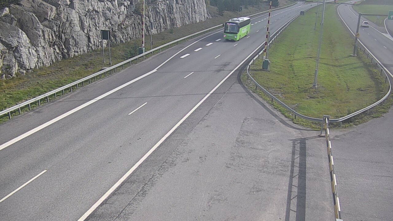 Weather Camera Image Road 1 Salo, Isokylä tunneli, boom east, Salo, Varsinais-Suomi
