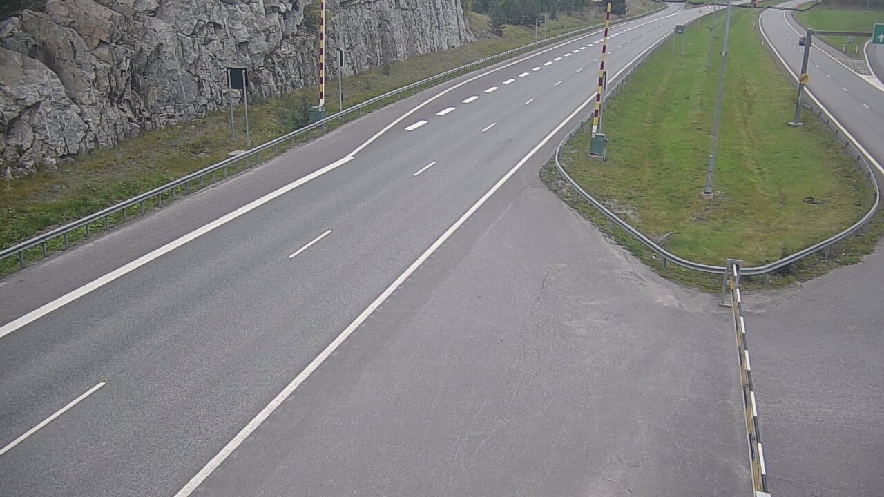 Kelikamerat Kuva Tie 1 Salo, Isokylän tunneli, puomi itä, Salo, Varsinais-Suomi
