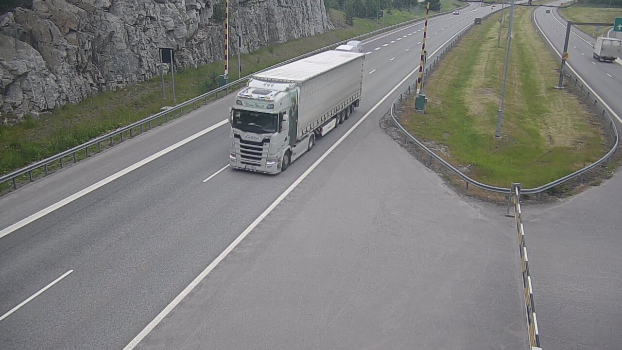 Weather Camera Image Väg 1 Salo, Isokylän tunneli, bom öst, Salo, Varsinais-Suomi