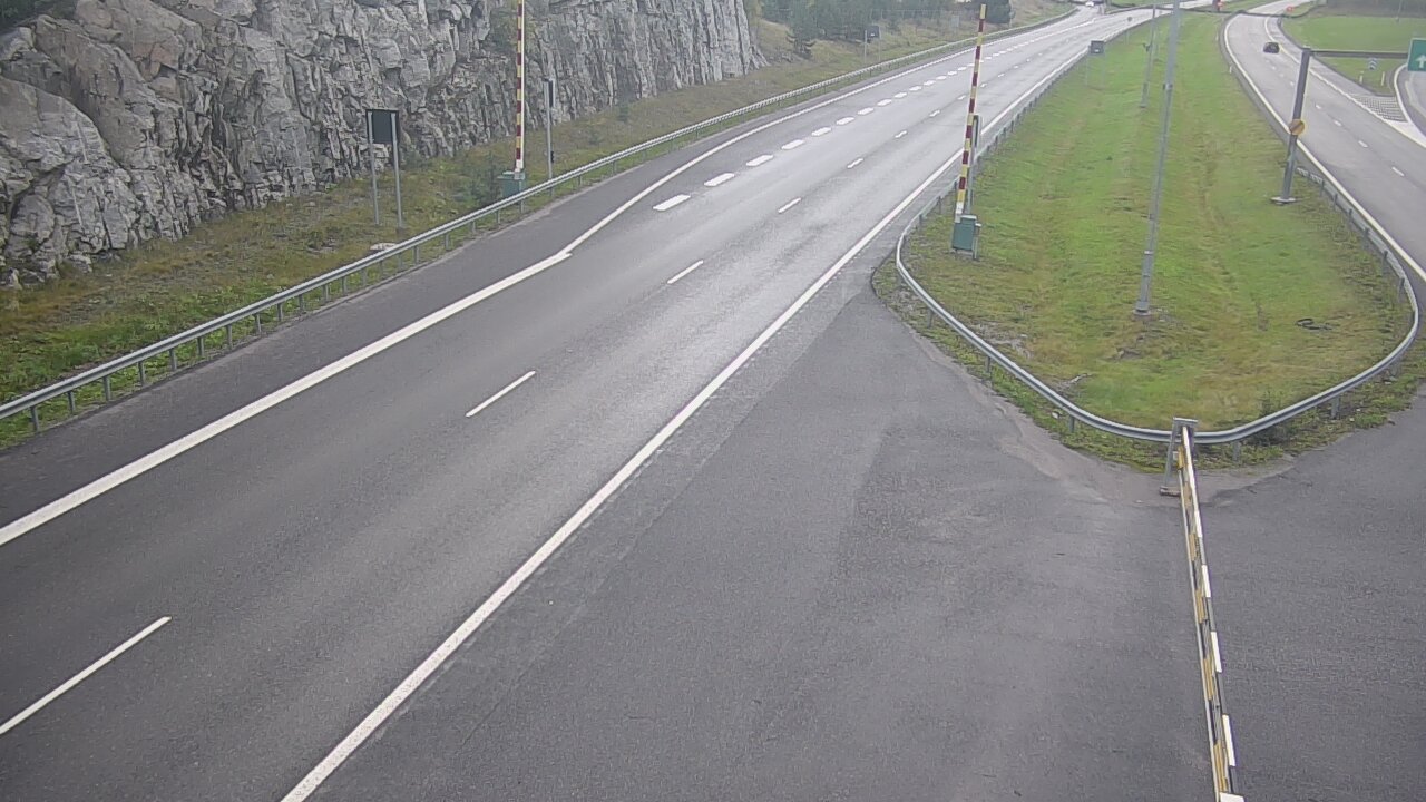 Kelikamerat Kuva Tie 1 Salo, Isokylän tunneli, puomi itä, Salo, Varsinais-Suomi