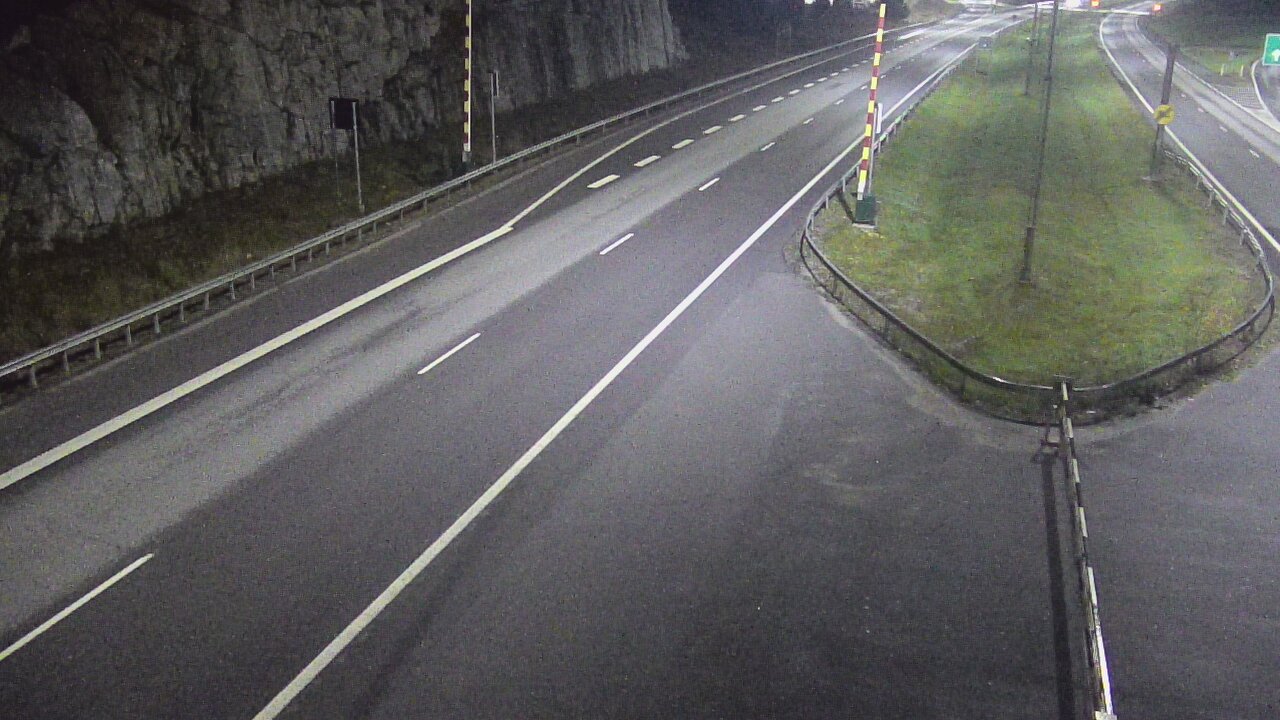 Kelikamerat Kuva Tie 1 Salo, Isokylän tunneli, puomi itä, Salo, Varsinais-Suomi