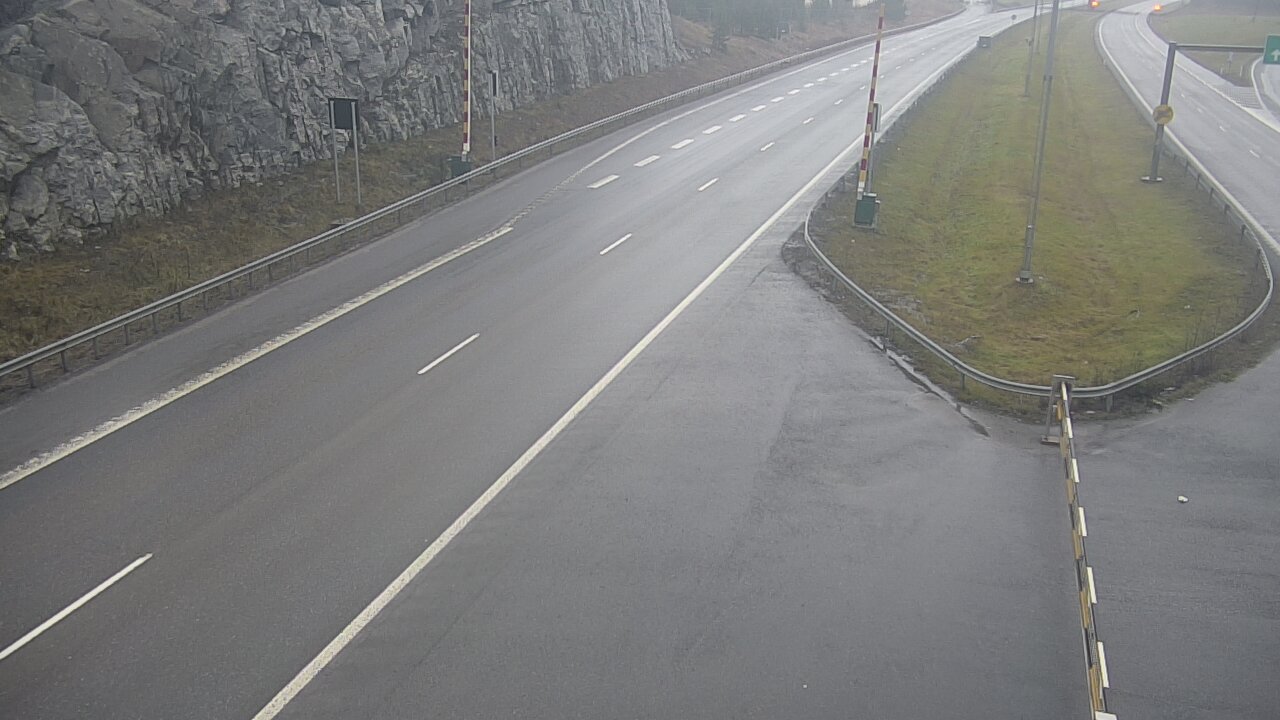 Weather Camera Image Väg 1 Salo, Isokylän tunneli, bom öst, Salo, Varsinais-Suomi