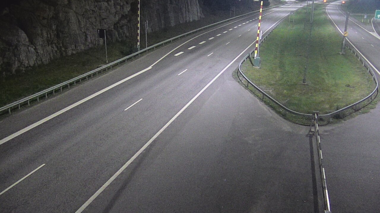 Kelikamerat Kuva Tie 1 Salo, Isokylän tunneli, puomi itä, Salo, Varsinais-Suomi