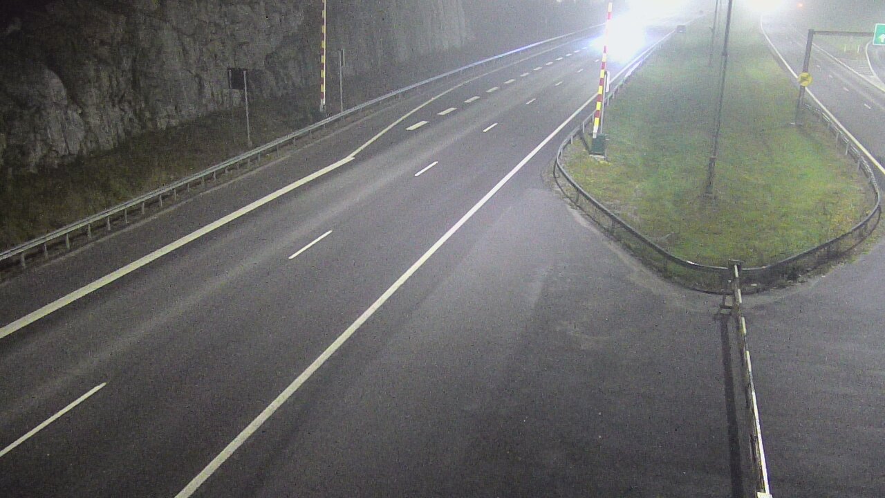 Kelikamerat Kuva Tie 1 Salo, Isokylän tunneli, puomi itä, Salo, Varsinais-Suomi