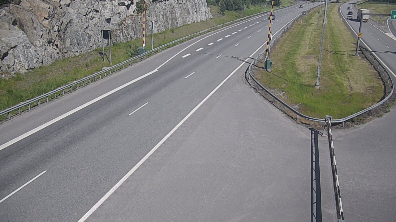Weather Camera Image Väg 1 Salo, Isokylän tunneli, bom öst, Salo, Varsinais-Suomi