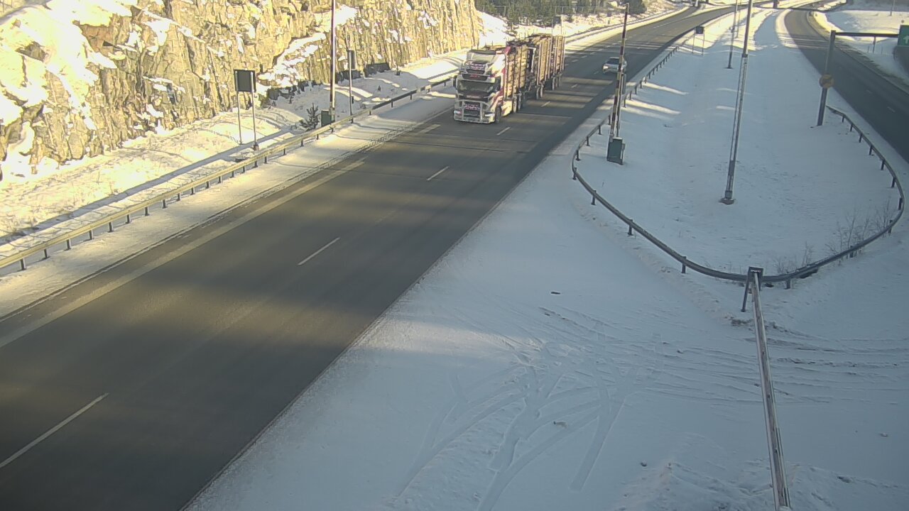 Weather Camera Image Road 1 Salo, Isokylä tunneli, boom east, Salo, Varsinais-Suomi