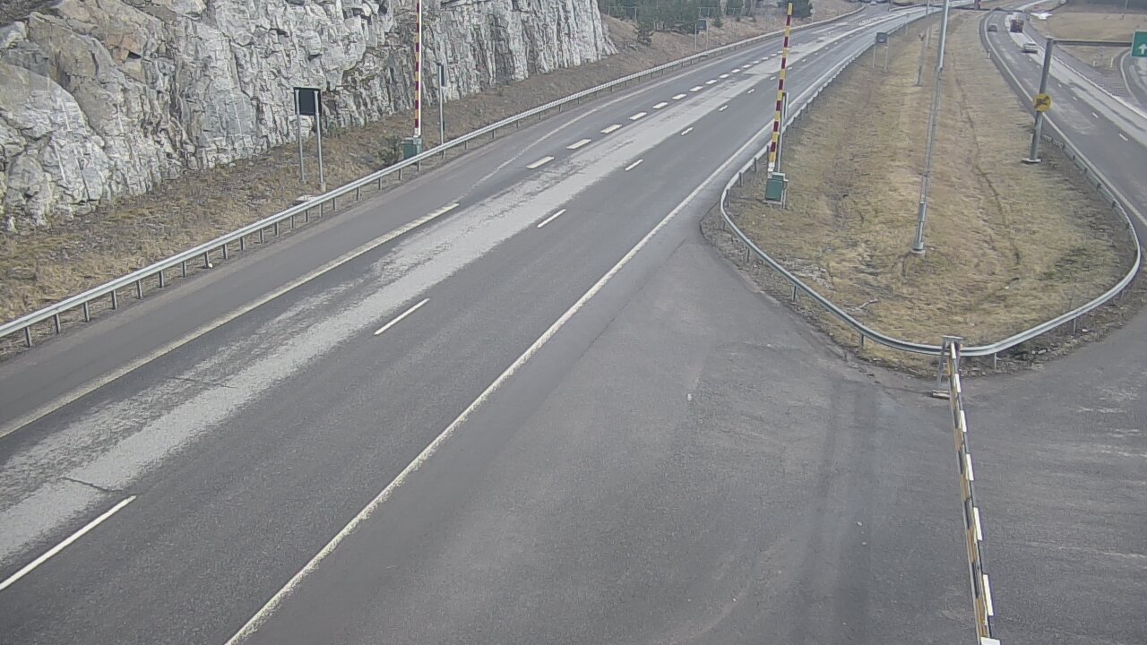 Weather Camera Image Road 1 Salo, Isokylä tunneli, boom east, Salo, Varsinais-Suomi