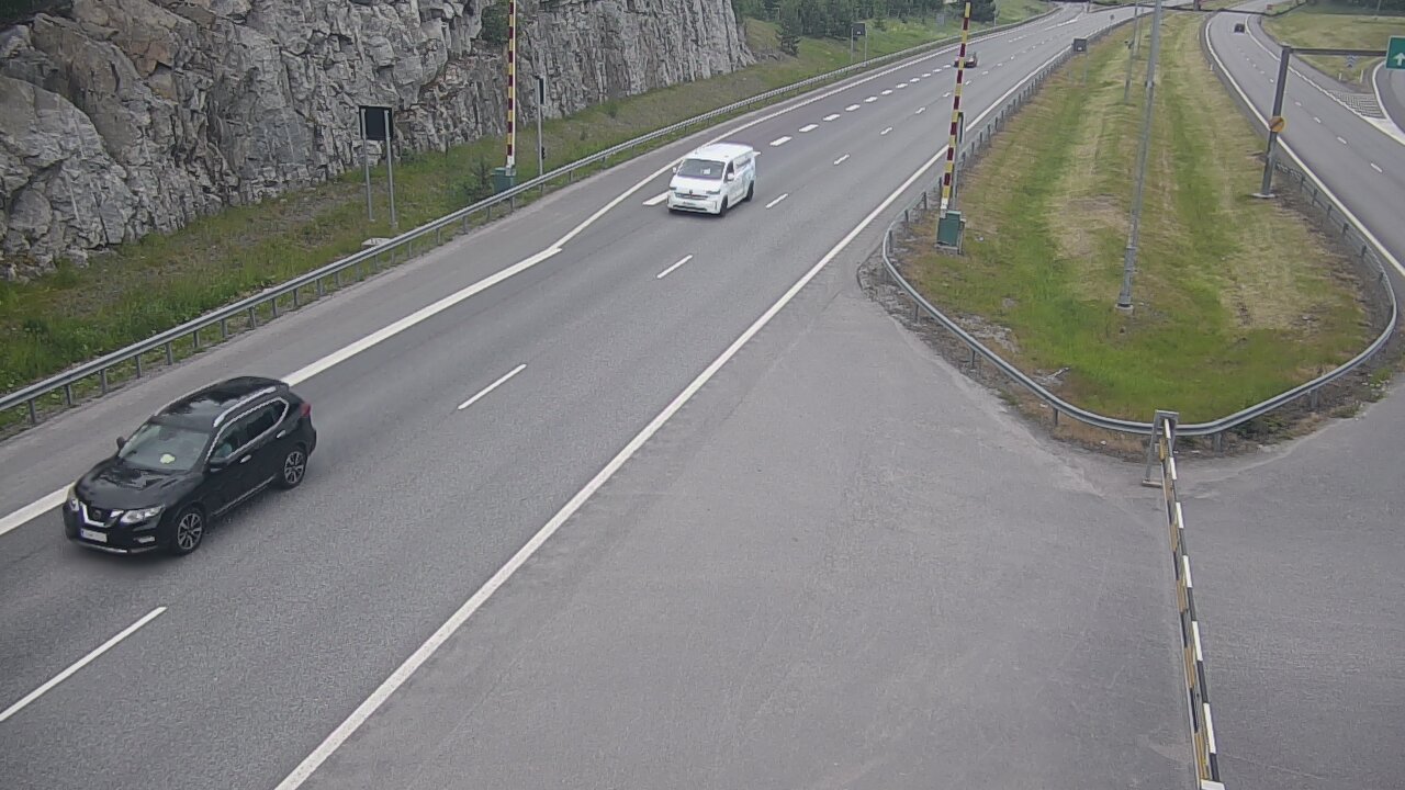 Weather Camera Image Väg 1 Salo, Isokylän tunneli, bom öst, Salo, Varsinais-Suomi