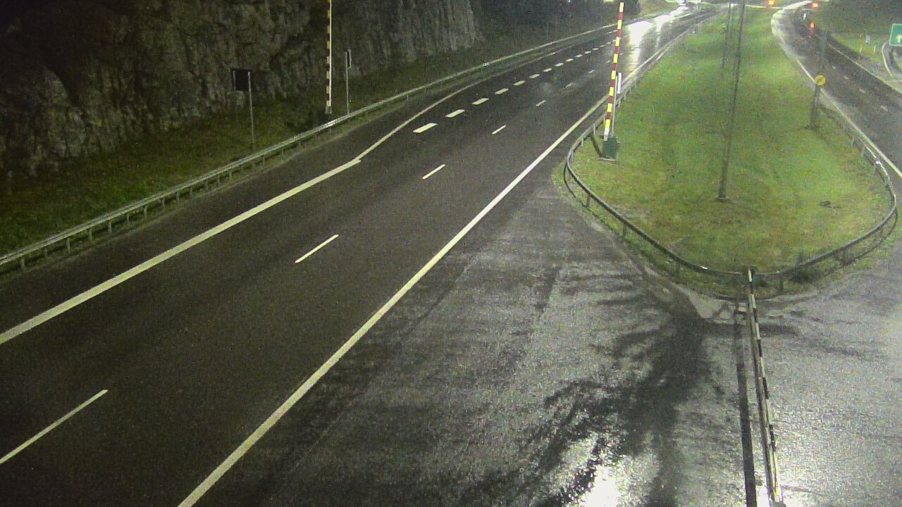 Kelikamerat Kuva Tie 1 Salo, Isokylän tunneli, puomi itä, Salo, Varsinais-Suomi