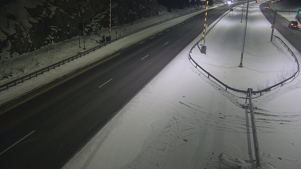 Kelikamerat Kuva Tie 1 Salo, Isokylän tunneli, puomi itä, Salo, Varsinais-Suomi