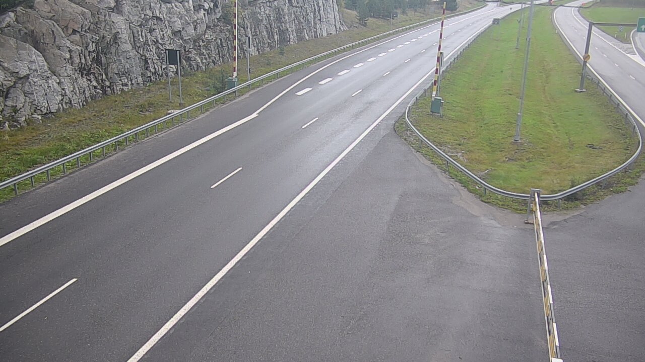 Kelikamerat Kuva Tie 1 Salo, Isokylän tunneli, puomi itä, Salo, Varsinais-Suomi
