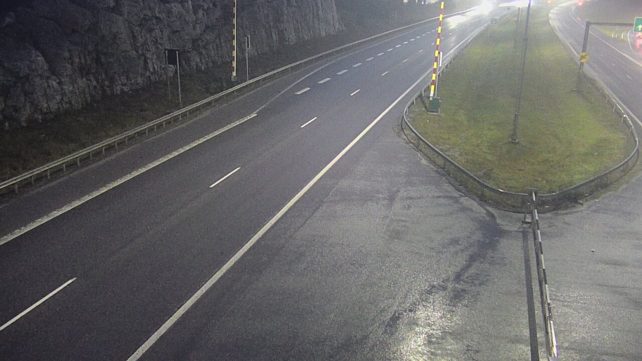 Weather Camera Image Väg 1 Salo, Isokylän tunneli, bom öst, Salo, Varsinais-Suomi