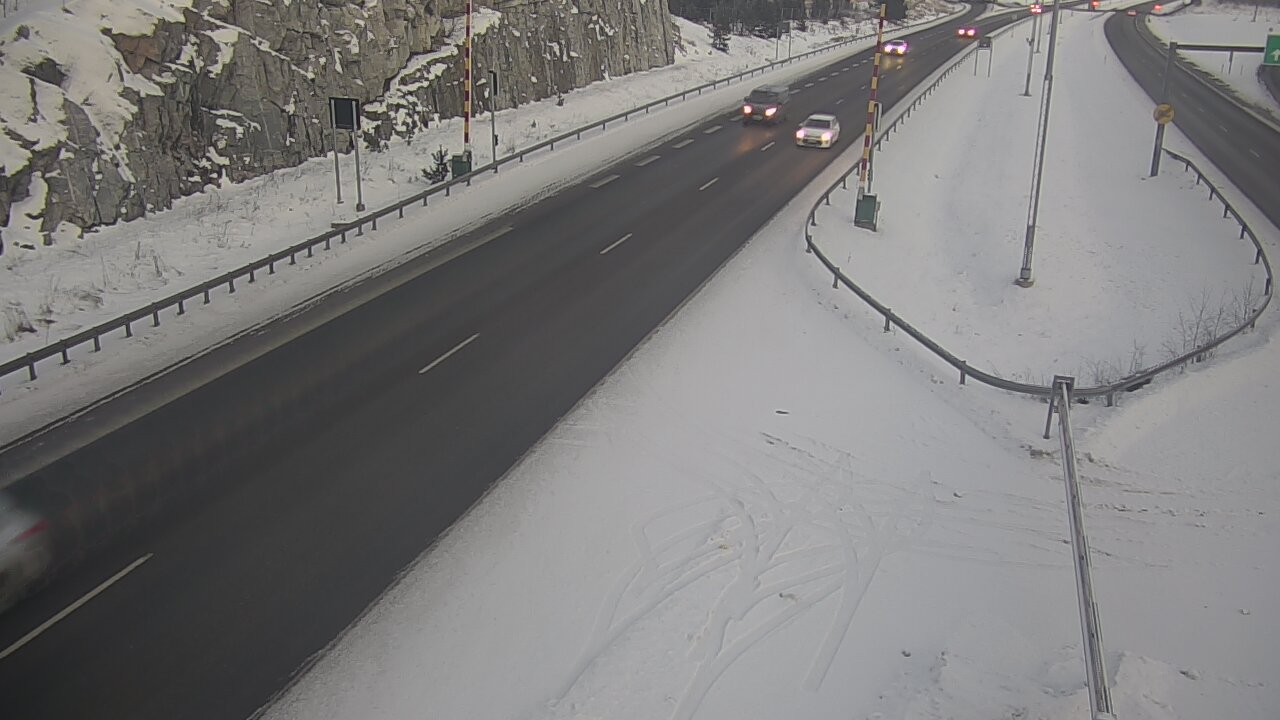 Weather Camera Image Road 1 Salo, Isokylä tunneli, boom east, Salo, Varsinais-Suomi