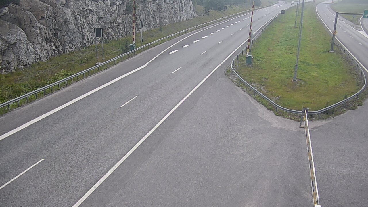 Kelikamerat Kuva Tie 1 Salo, Isokylän tunneli, puomi itä, Salo, Varsinais-Suomi