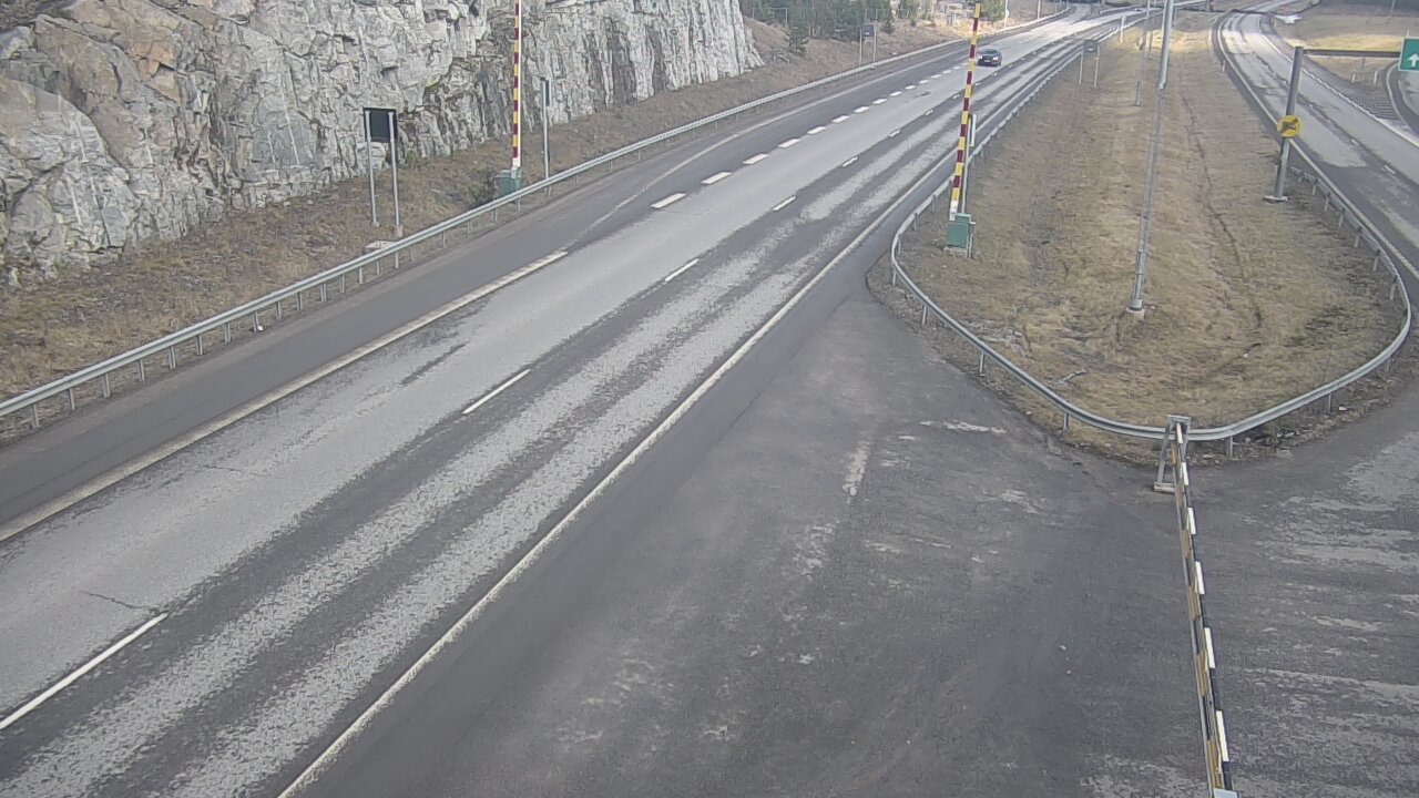 Weather Camera Image Road 1 Salo, Isokylä tunneli, boom east, Salo, Varsinais-Suomi