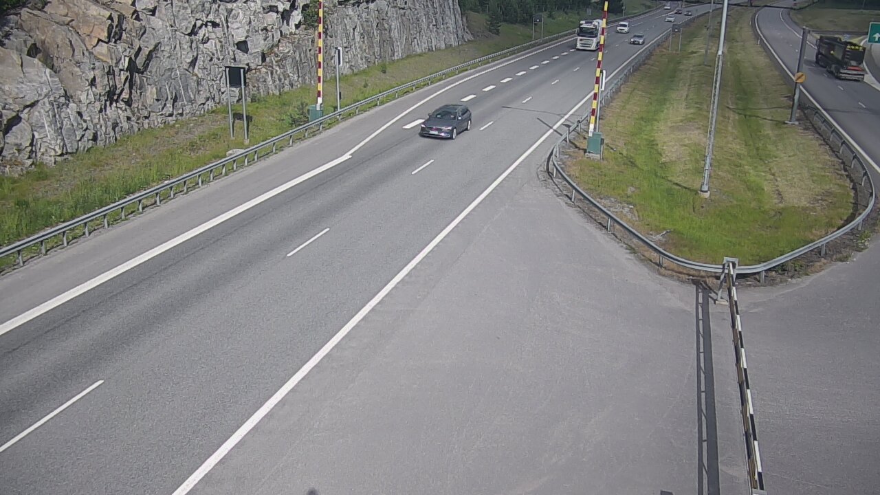 Weather Camera Image Väg 1 Salo, Isokylän tunneli, bom öst, Salo, Varsinais-Suomi