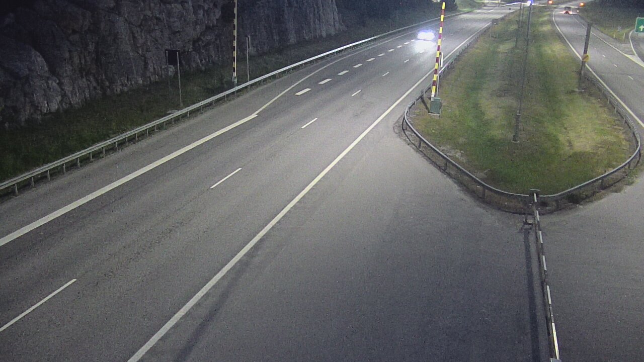 Kelikamerat Kuva Tie 1 Salo, Isokylän tunneli, puomi itä, Salo, Varsinais-Suomi