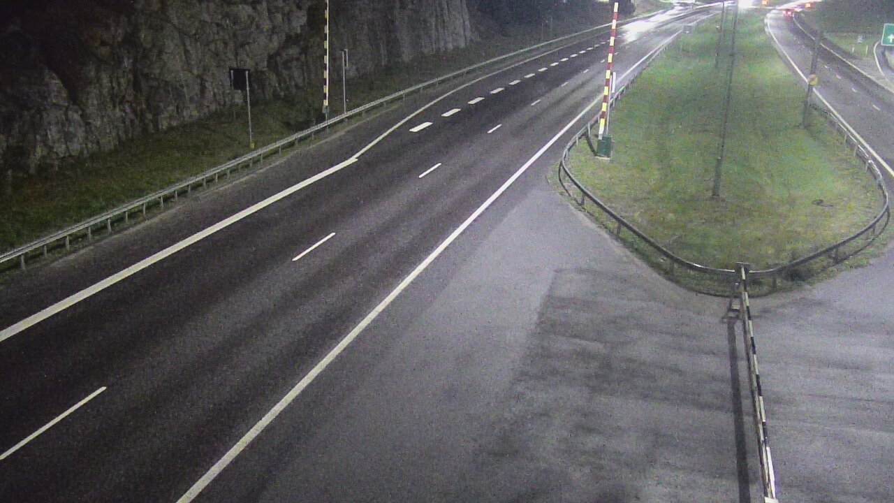 Kelikamerat Kuva Tie 1 Salo, Isokylän tunneli, puomi itä, Salo, Varsinais-Suomi