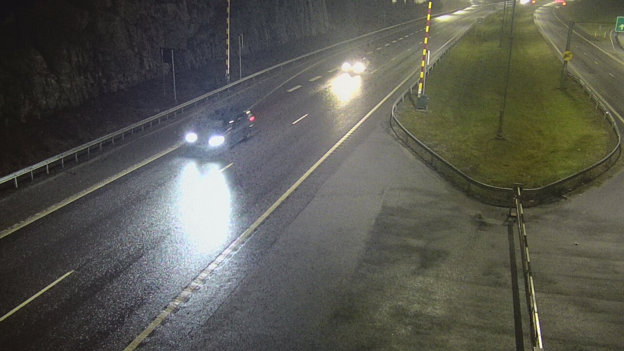 Weather Camera Image Väg 1 Salo, Isokylän tunneli, bom öst, Salo, Varsinais-Suomi