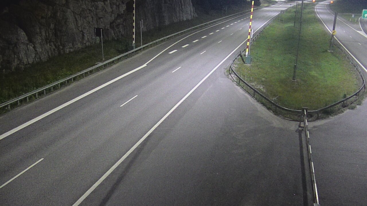 Kelikamerat Kuva Tie 1 Salo, Isokylän tunneli, puomi itä, Salo, Varsinais-Suomi
